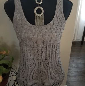 Express Shirt size SMALL gray